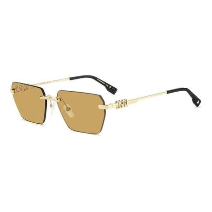 Zonnebril Dsquared2 D2 0102/S LKS van Metaal Heren 58 mm