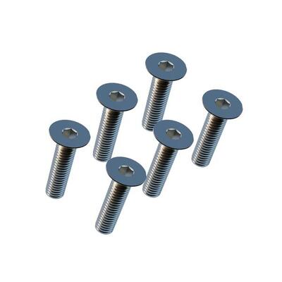 Leatt titanium schroevenset gravity stems 6-delig - one-size mtb