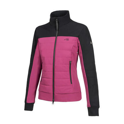Veste Softshell équitation femme Equiline Nabel Cyclamen