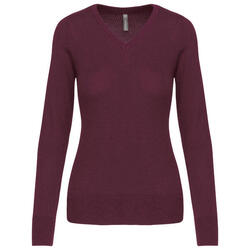 Pull col V femme Kariban