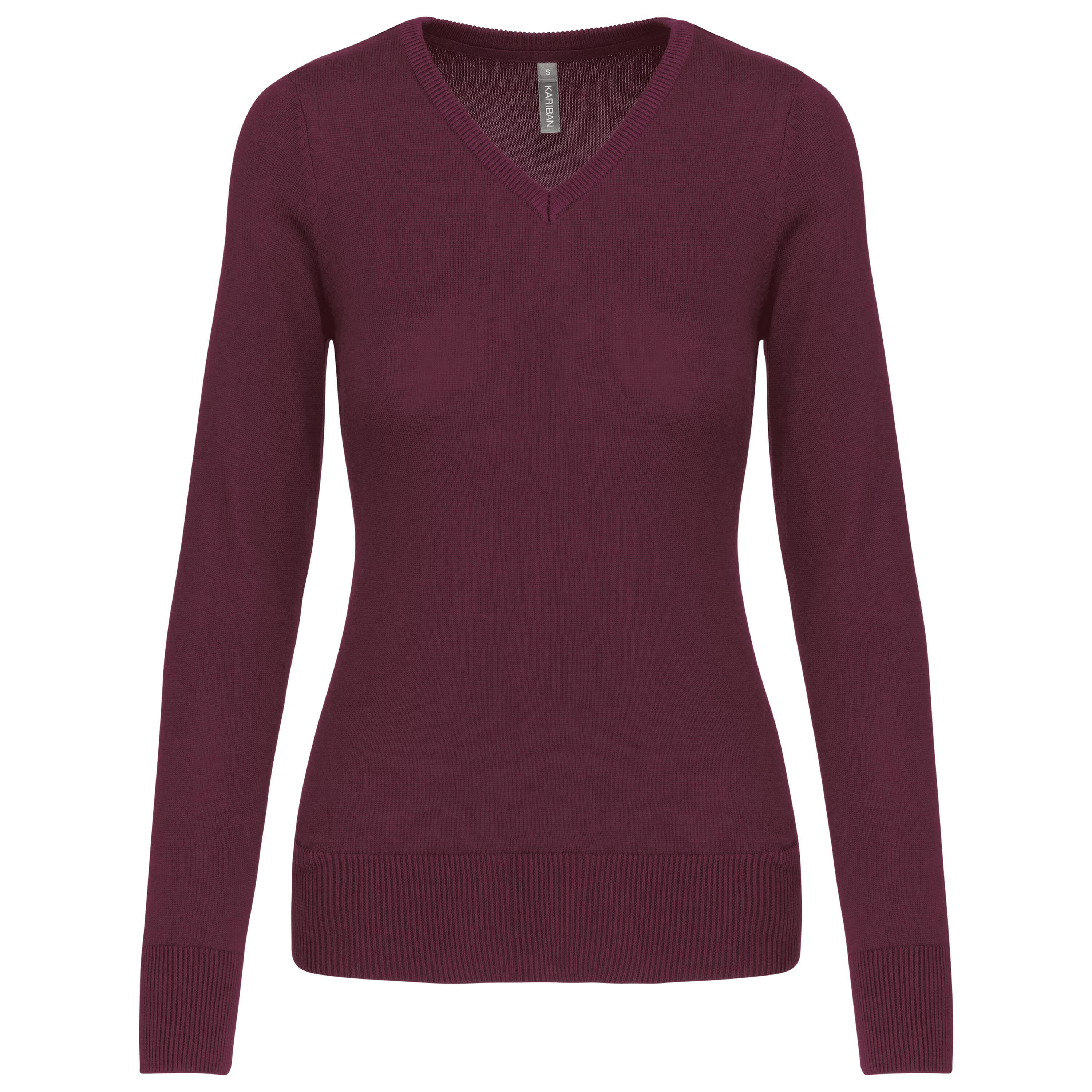 KARIBAN Women's V-neck sweater Kariban