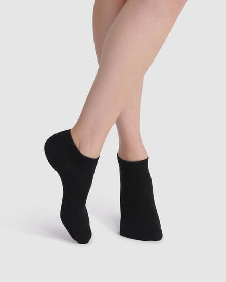 Lot de 2 Paires de Socquettes Basique Coton