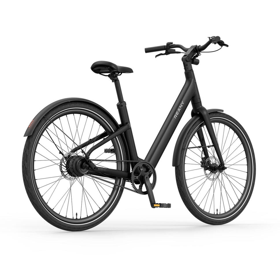 Rower elektryczny miejski – Ultralekki – Niska rama – V1 Vivo – Czerń Nocy