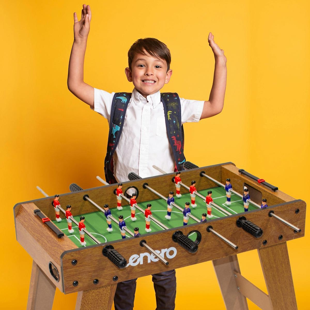 Stół do gry w piłkarzyki dla dzieci Enero Wooden 6/6
