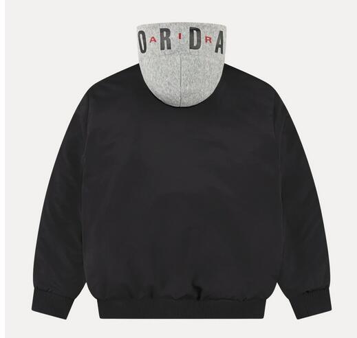 Chaqueta para Niño Jordan kids  big logo hooded bomber  Negro 2/3