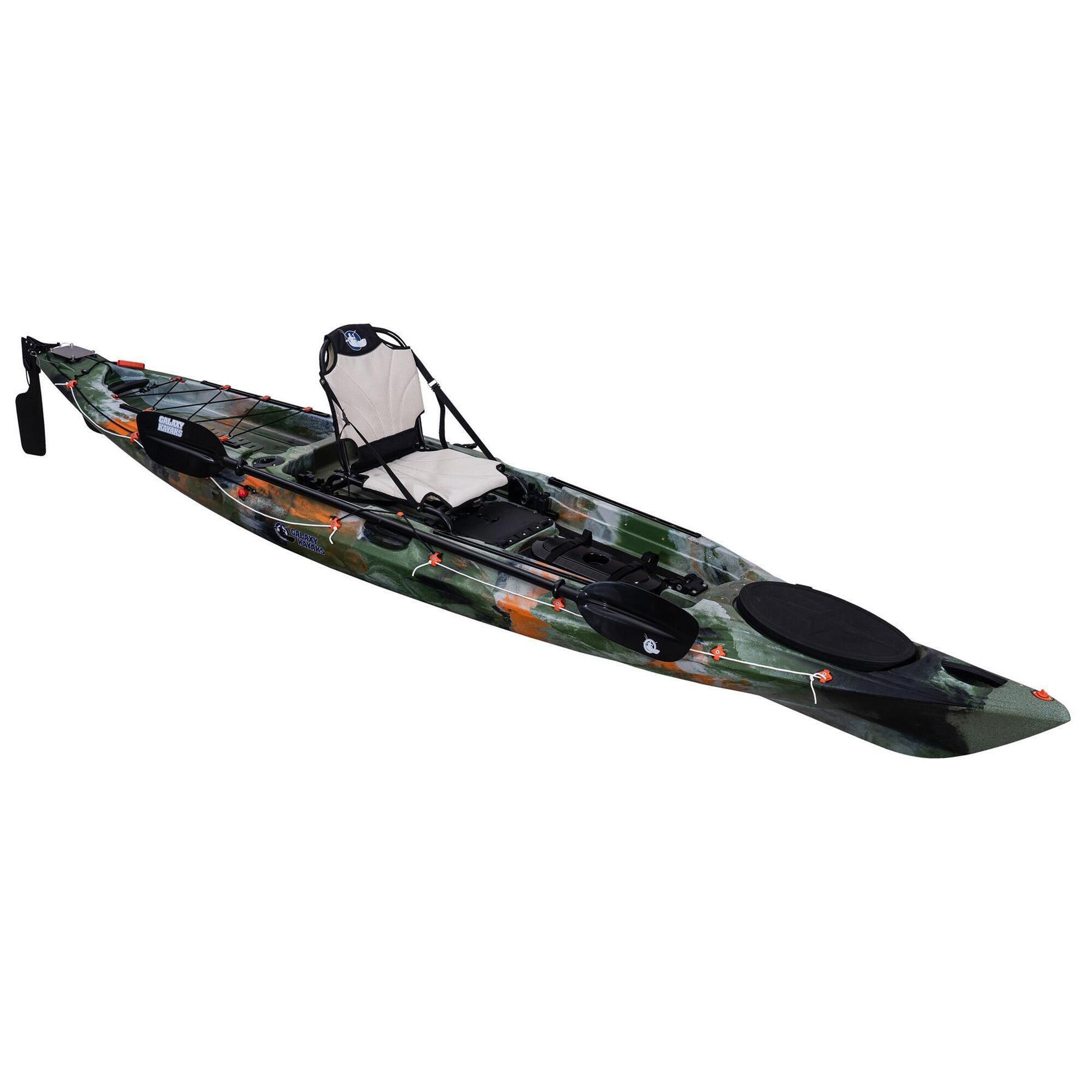 Galaxy Kayaks - Alboran Fx3 - Élu Kayak De Pêche De L'Année 2025. A Stepper, Pédalier Ou Moteur. - Kayak - Marron|vert - No Size - Decathlon