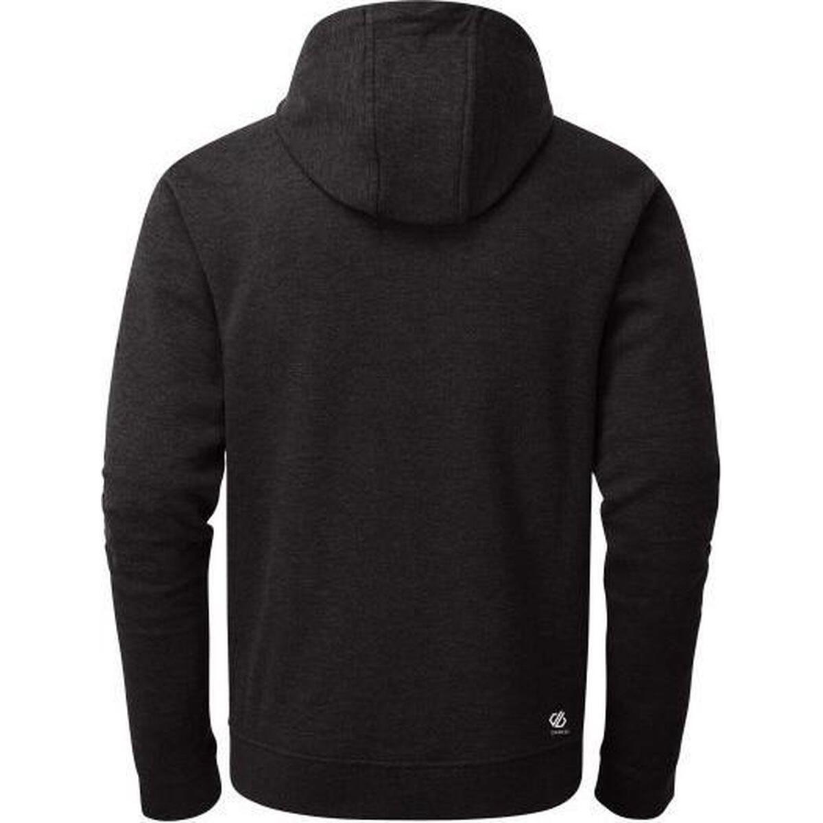 Mens Modulus Full Zip Hoodie (Black) 2/5