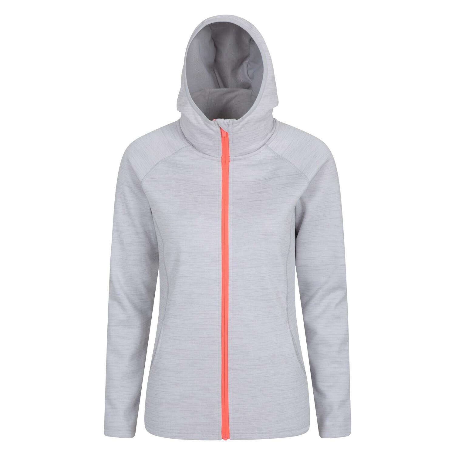 MOUNTAIN WAREHOUSE Felpa Con Cappuccio Chakra Donna Mountain Warehouse Dynamic Grigio