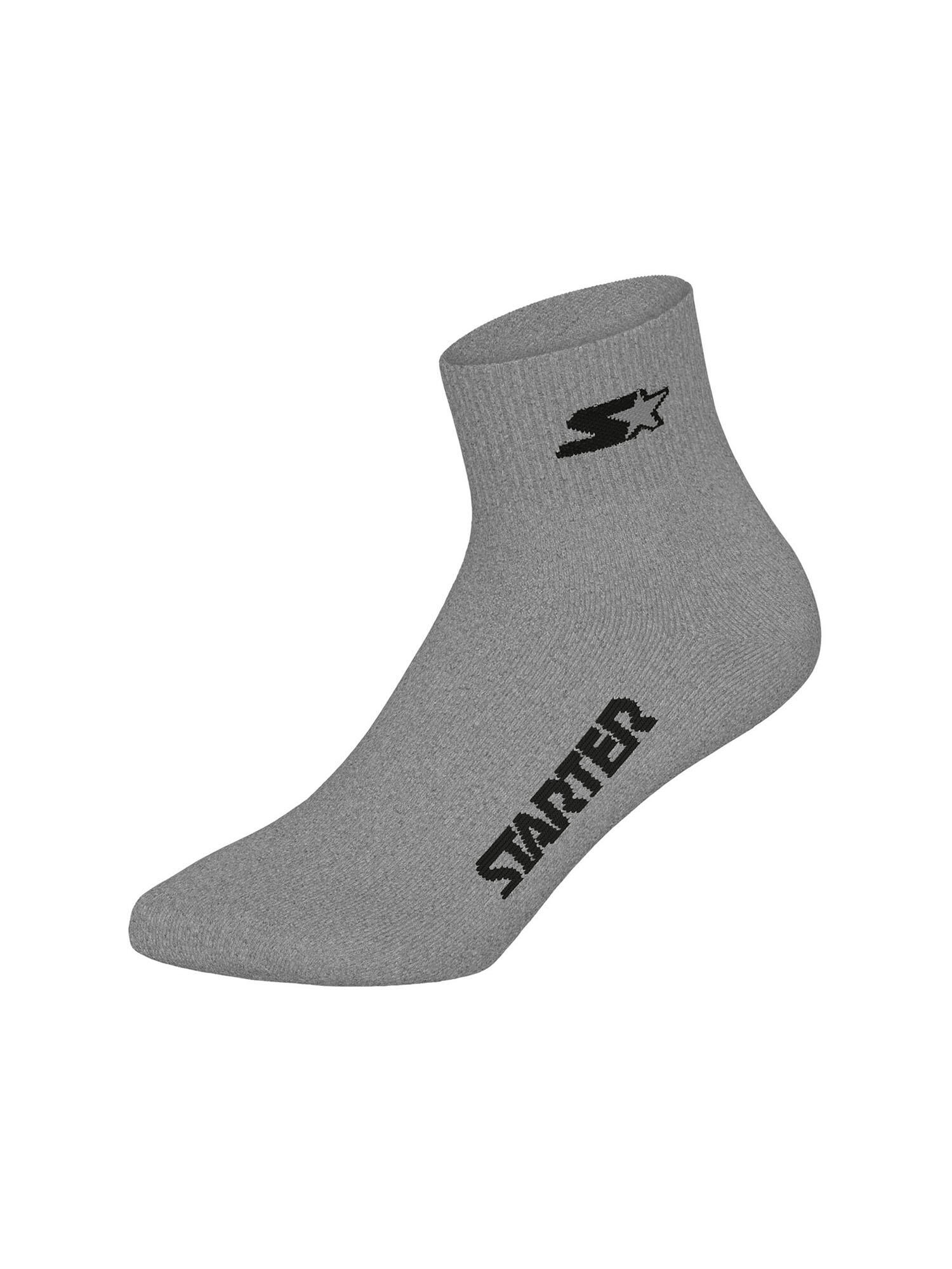 Basicsocken schlicht unisex - Quarter mehrfarbig 3/4