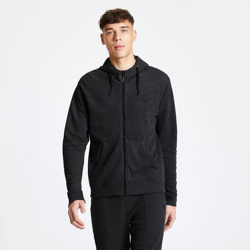 Heren Modulus Full Zip Hoodie (Zwart)