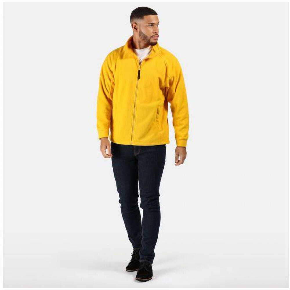 Men's Fleece Jacket (Yellow)