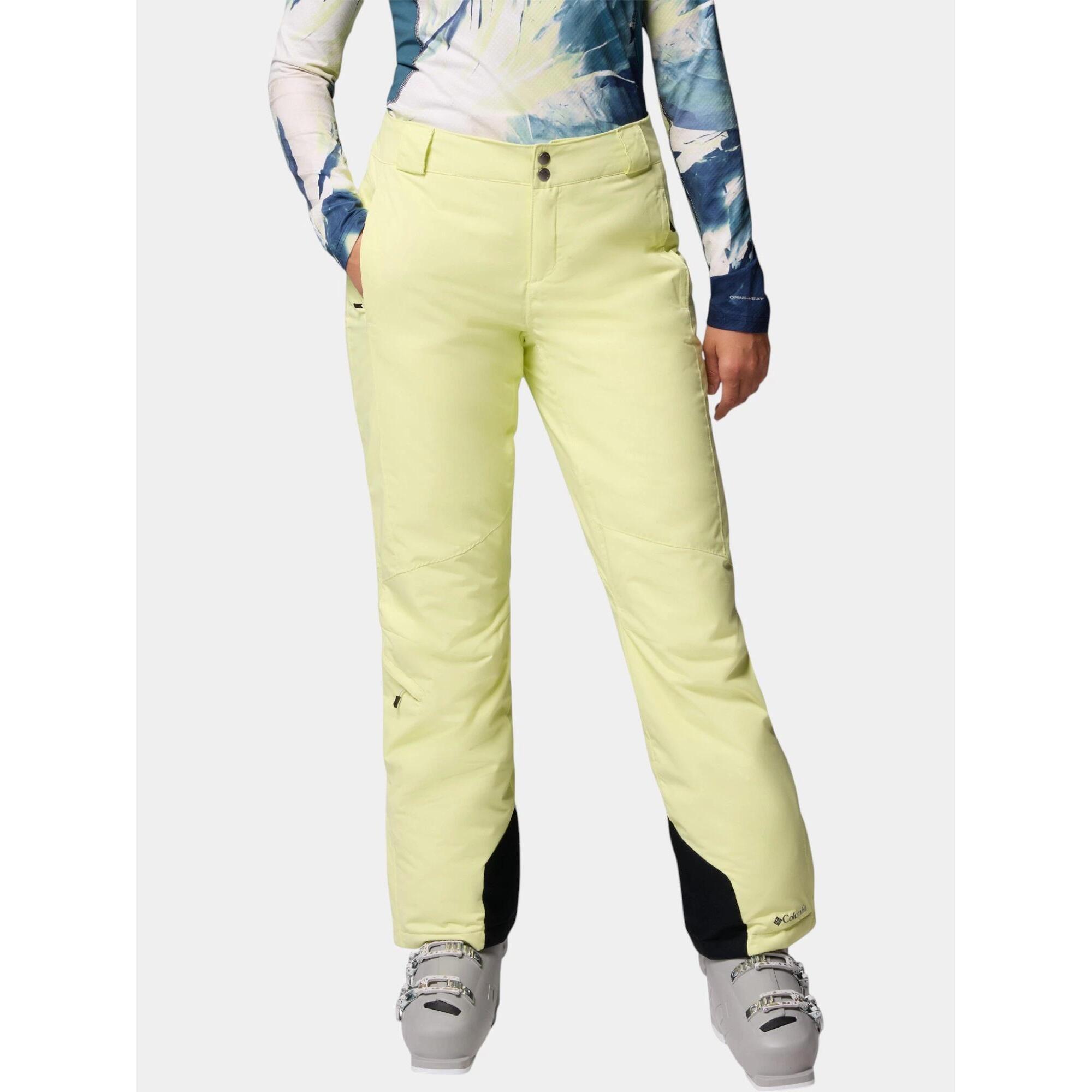 Columbia - Pantalon De Ski Femme Bugaboo Ii - Pantalons - Jaune - Decathlon