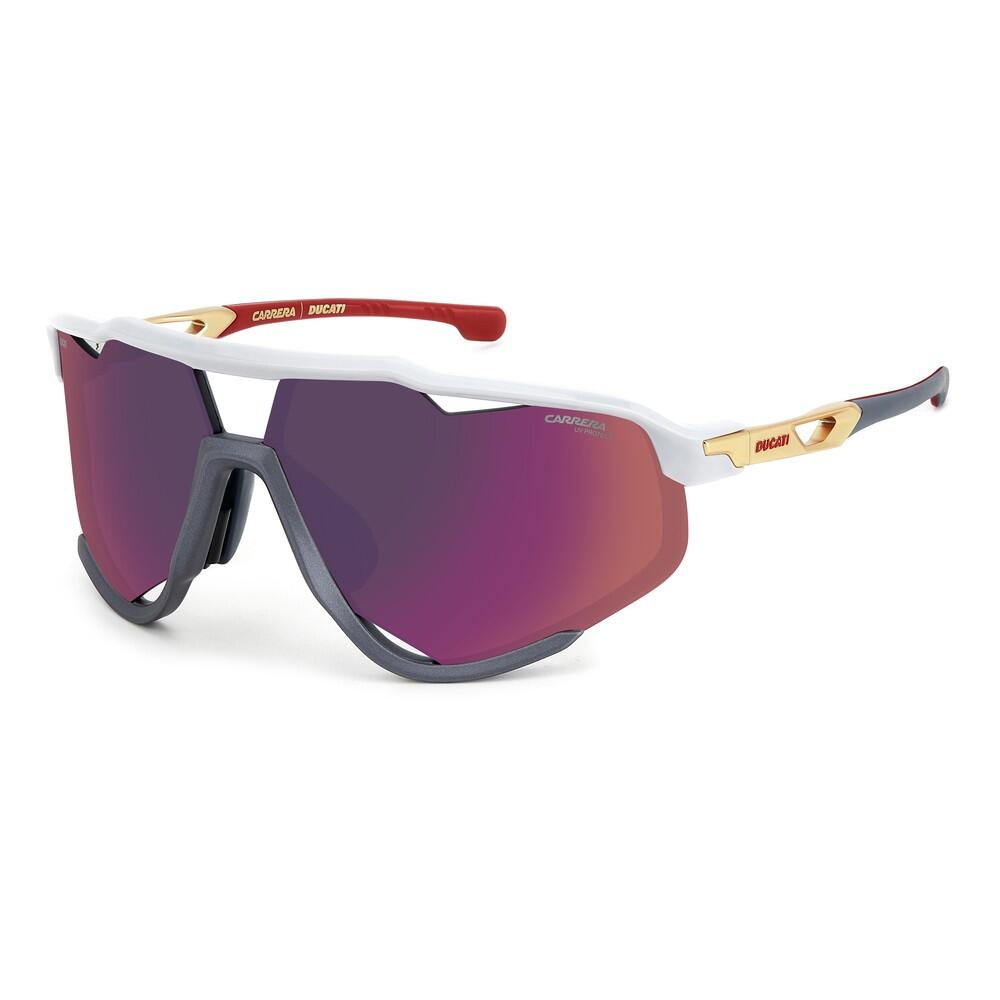 Carrera - Lunettes De Soleil Carrera Ducati Carduc 055/s 268 Homme, Taille 76 Mm - Lunettes De Soleil - Bleu|gris - No Size - Decathlon