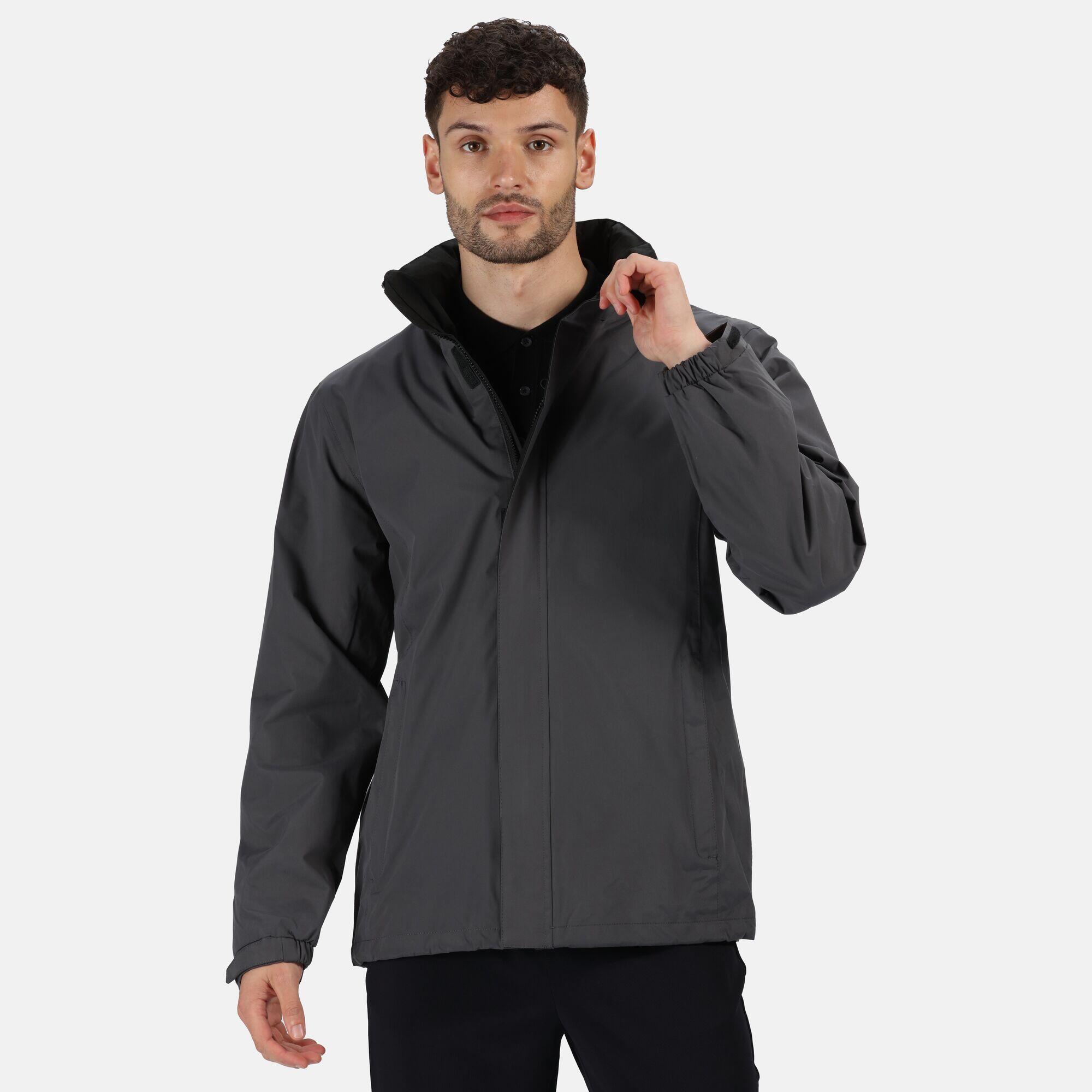 Mens Standout Ardmore Jacket (Waterproof & Windproof) (Seal Grey/Black) 4/5