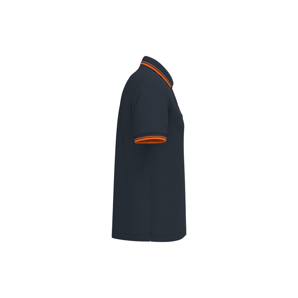 Polo z kontrastowymi wstawkami Kariban