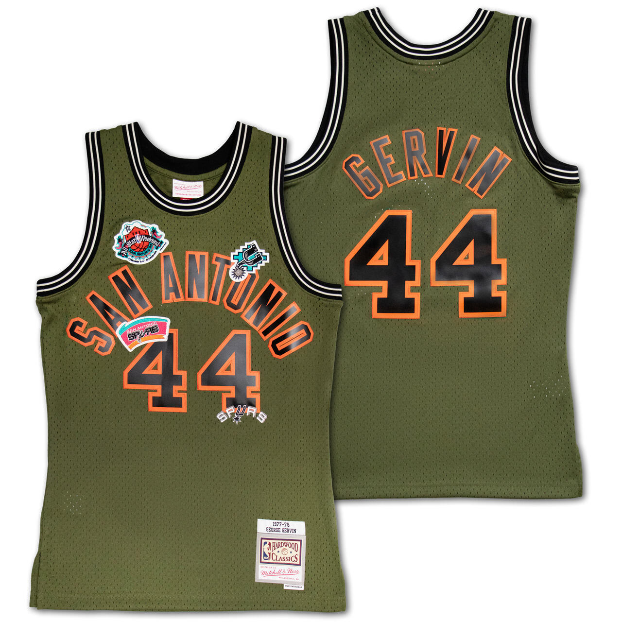 MITCHELL & NESS Nba jersey San Antonio Spurs George Gervin