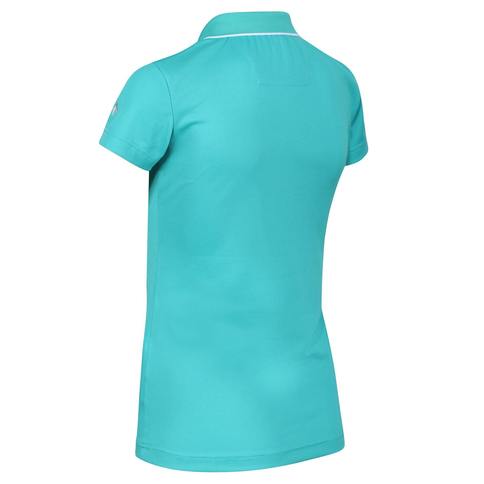 Womens/Ladies Maverick V Polo Shirt (Turquoise) 3/5