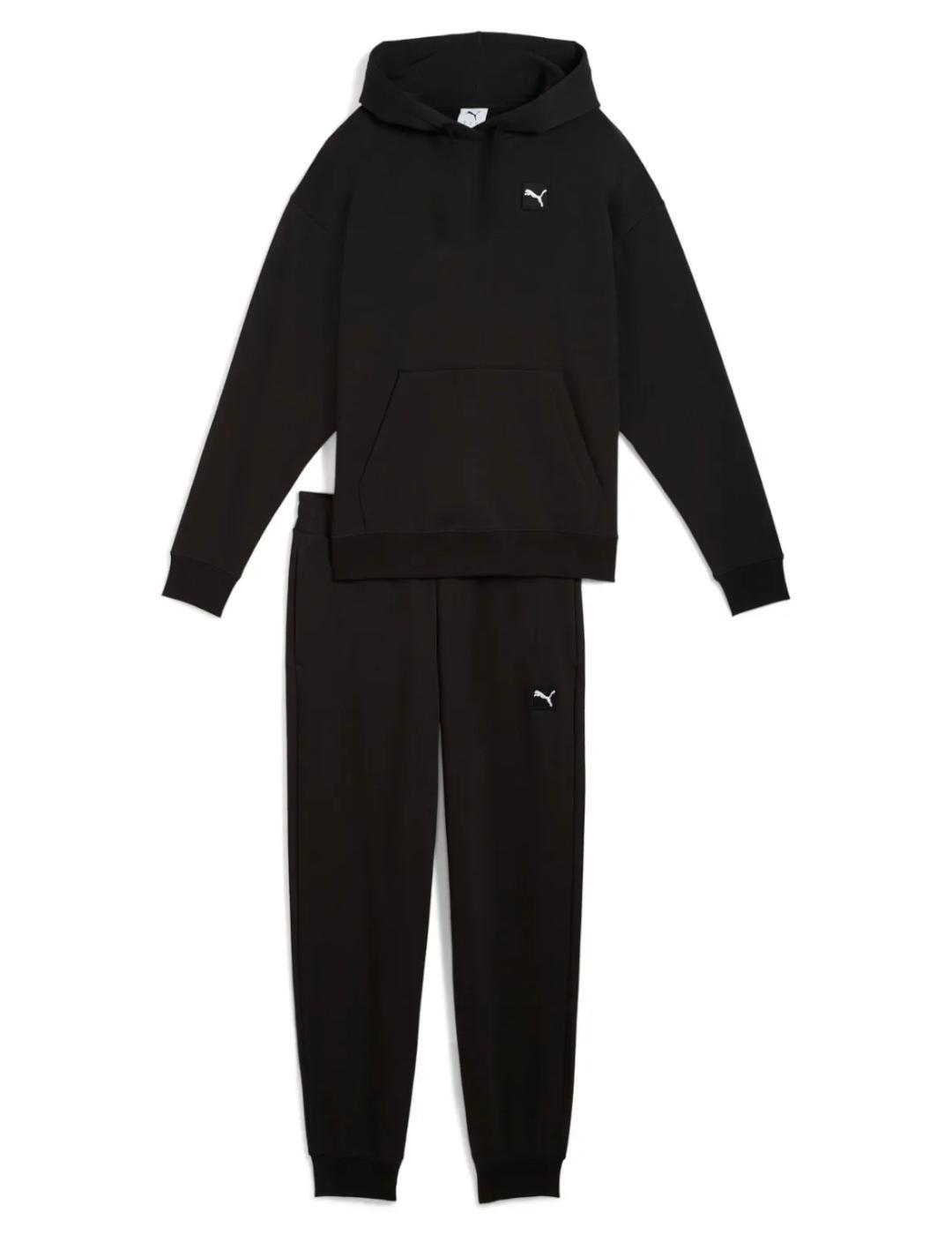 Komplett-trainingsanzug Puma Modell 689346-01 für frauen 3/5