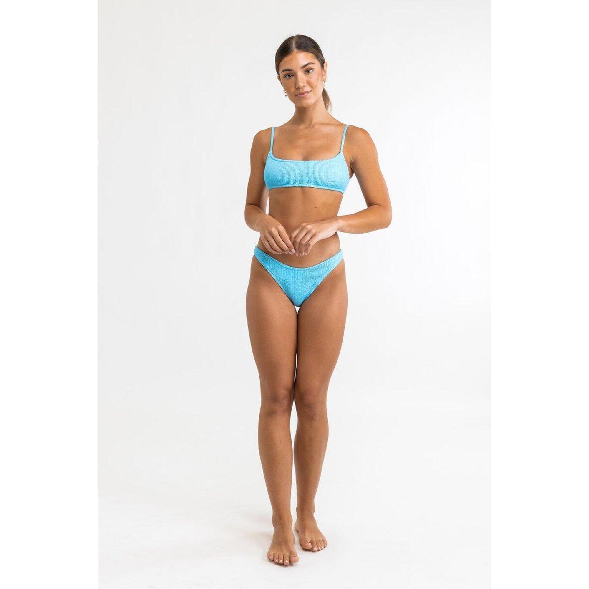 Rhythm - Wave Break - Bas De Maillot Femme - Maillot De Bain 2 Pièces - Bleu -  S - Decathlon