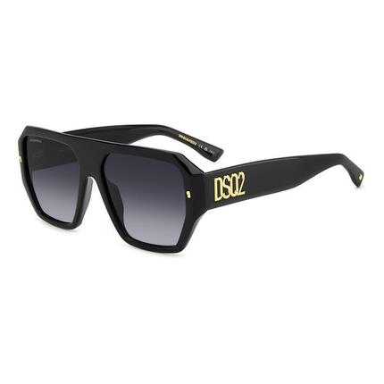 Zonnebril Dsquared2 D2 0128/S 807 van Acetaat Heren 58 mm
