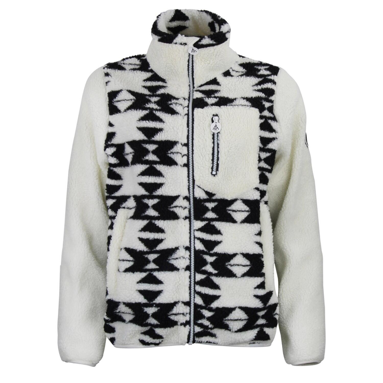 PEAK MOUNTAIN Women's zip-up fleece with chest pocket Peak Mountain Sherpa 350G