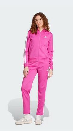Survêtement Essentials 3-Stripes Rose - JD5436