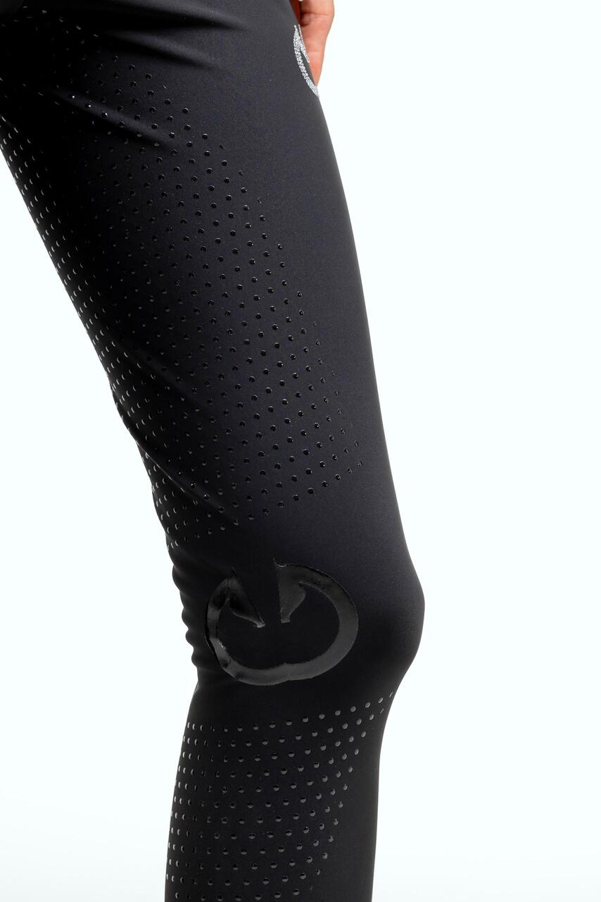 Pantaloni da equitazione Lumina a vita alta 2/3