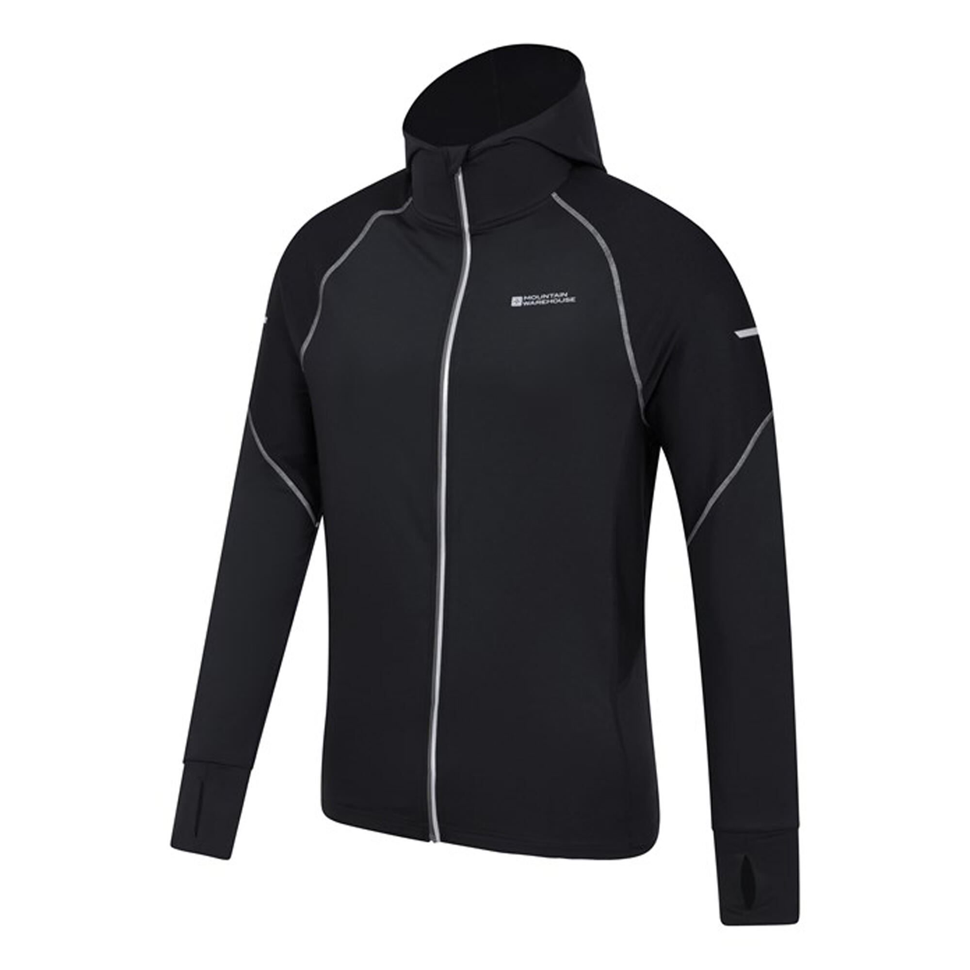 Sweat À Capuche CONTROL Homme (Noir) 3/4