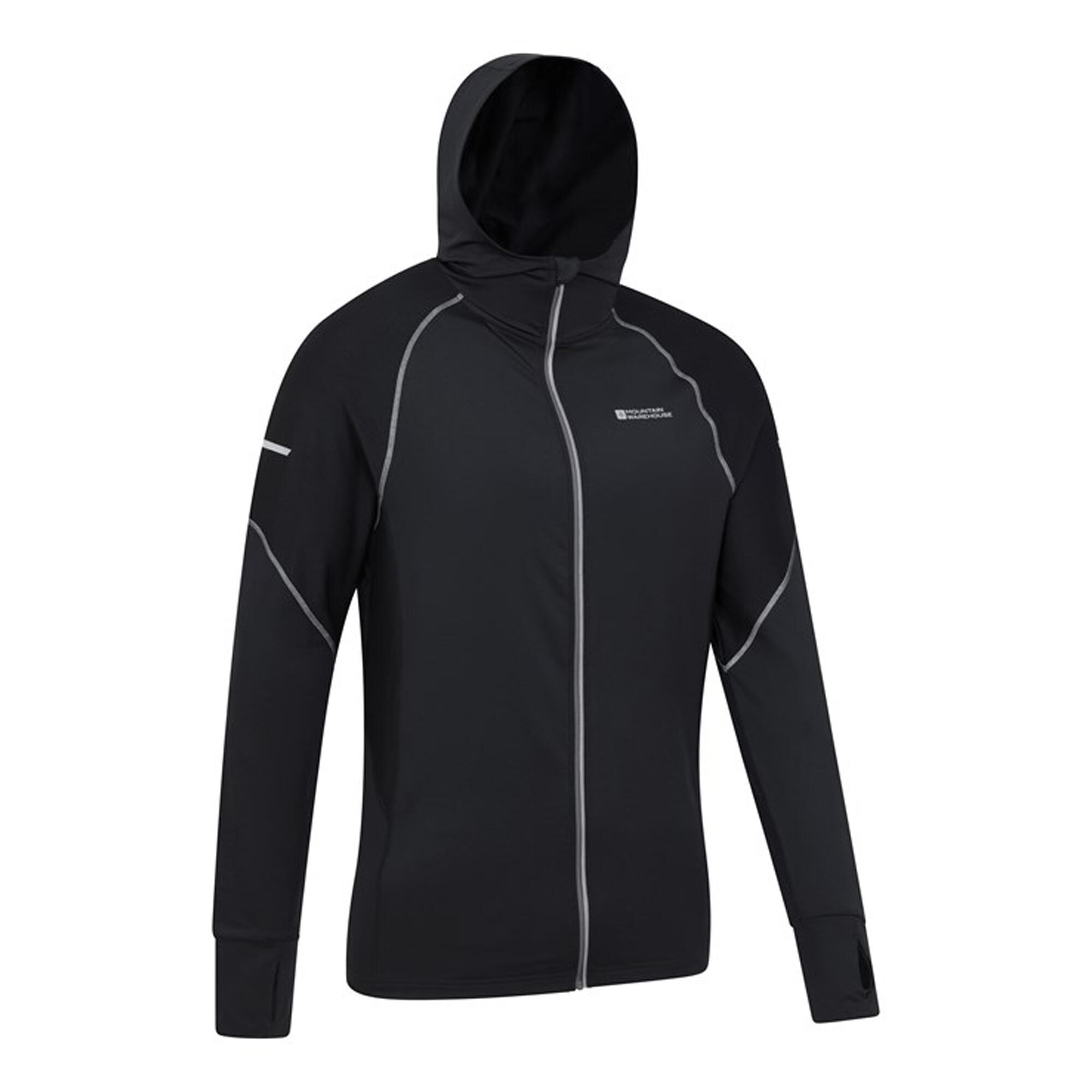 Sweat À Capuche CONTROL Homme (Noir) 4/4