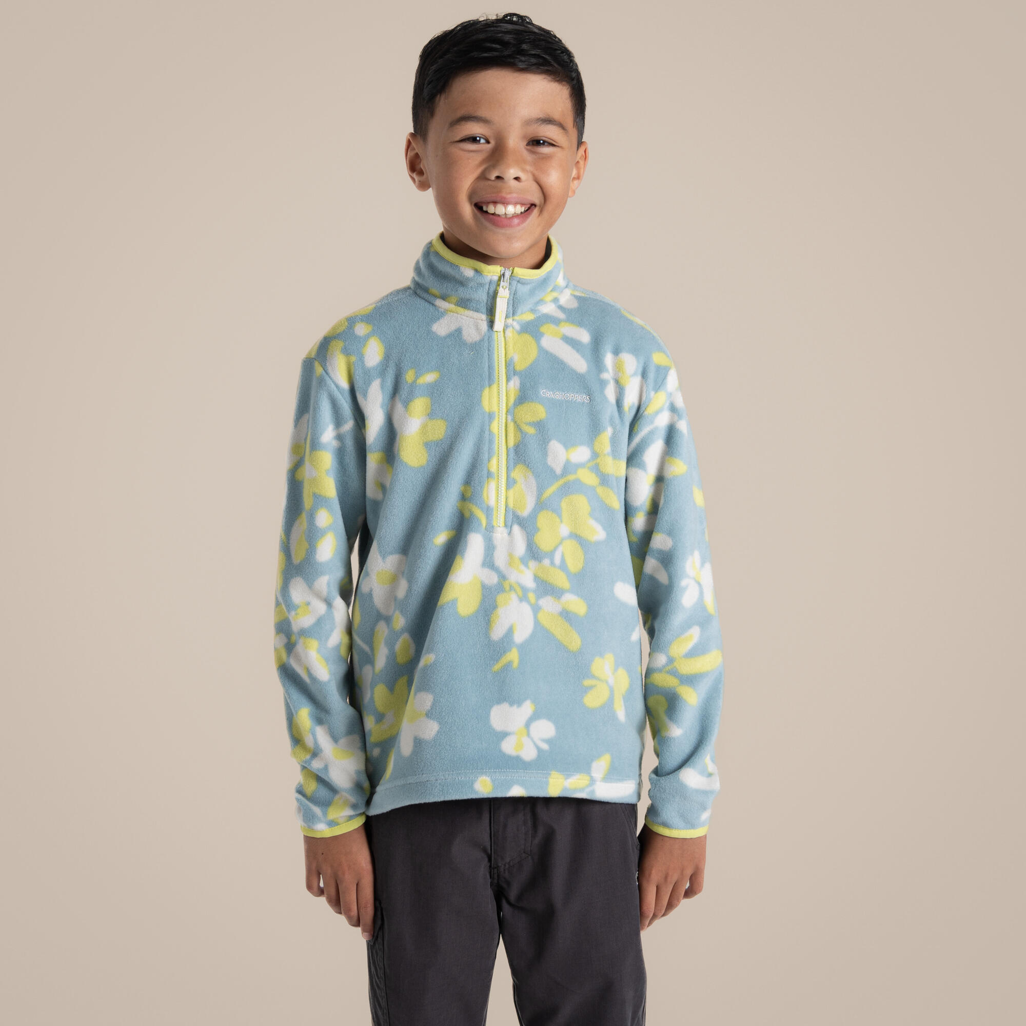 Bachas Pile con mezza zip per bambini 3/7