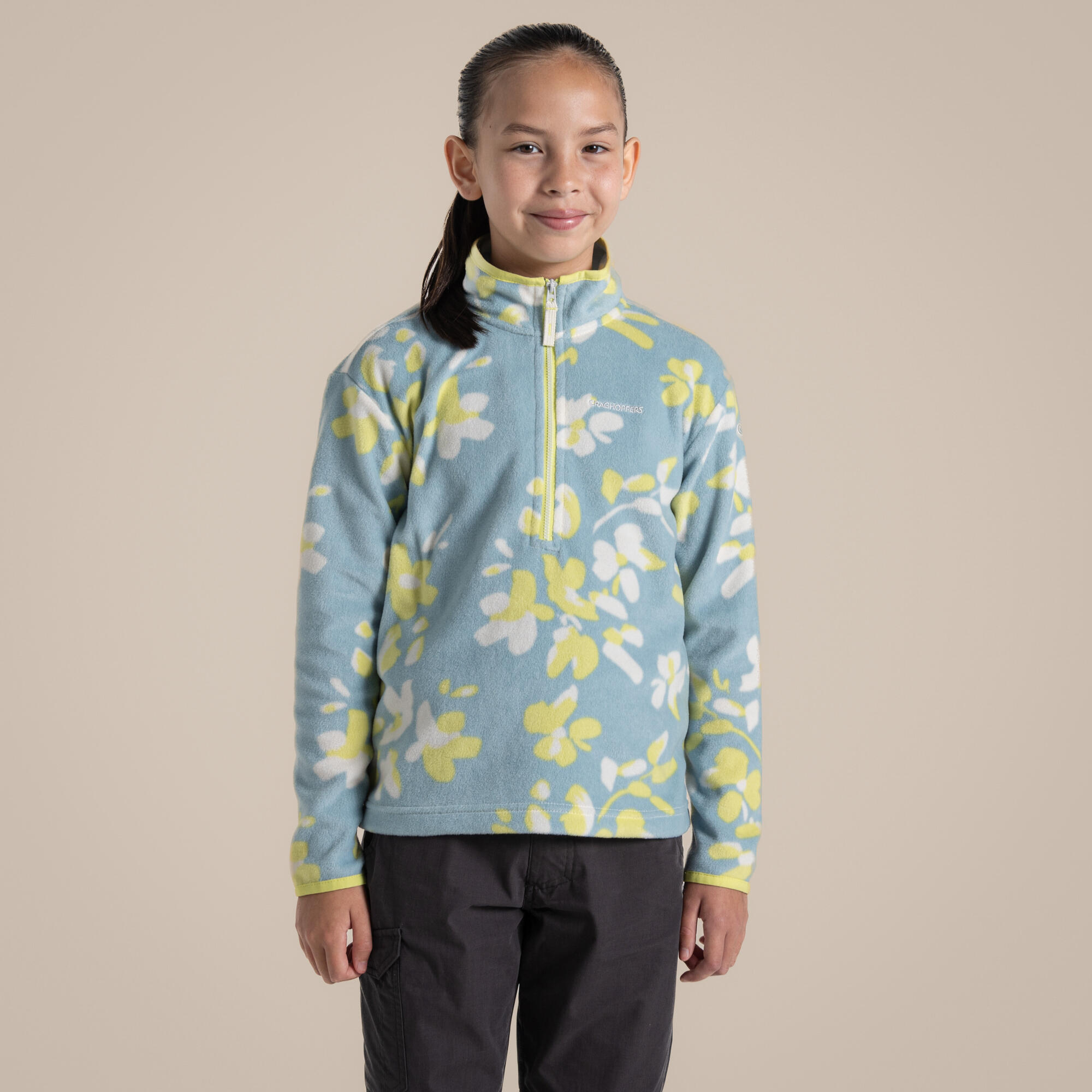 Bachas Pile con mezza zip per bambini 2/7