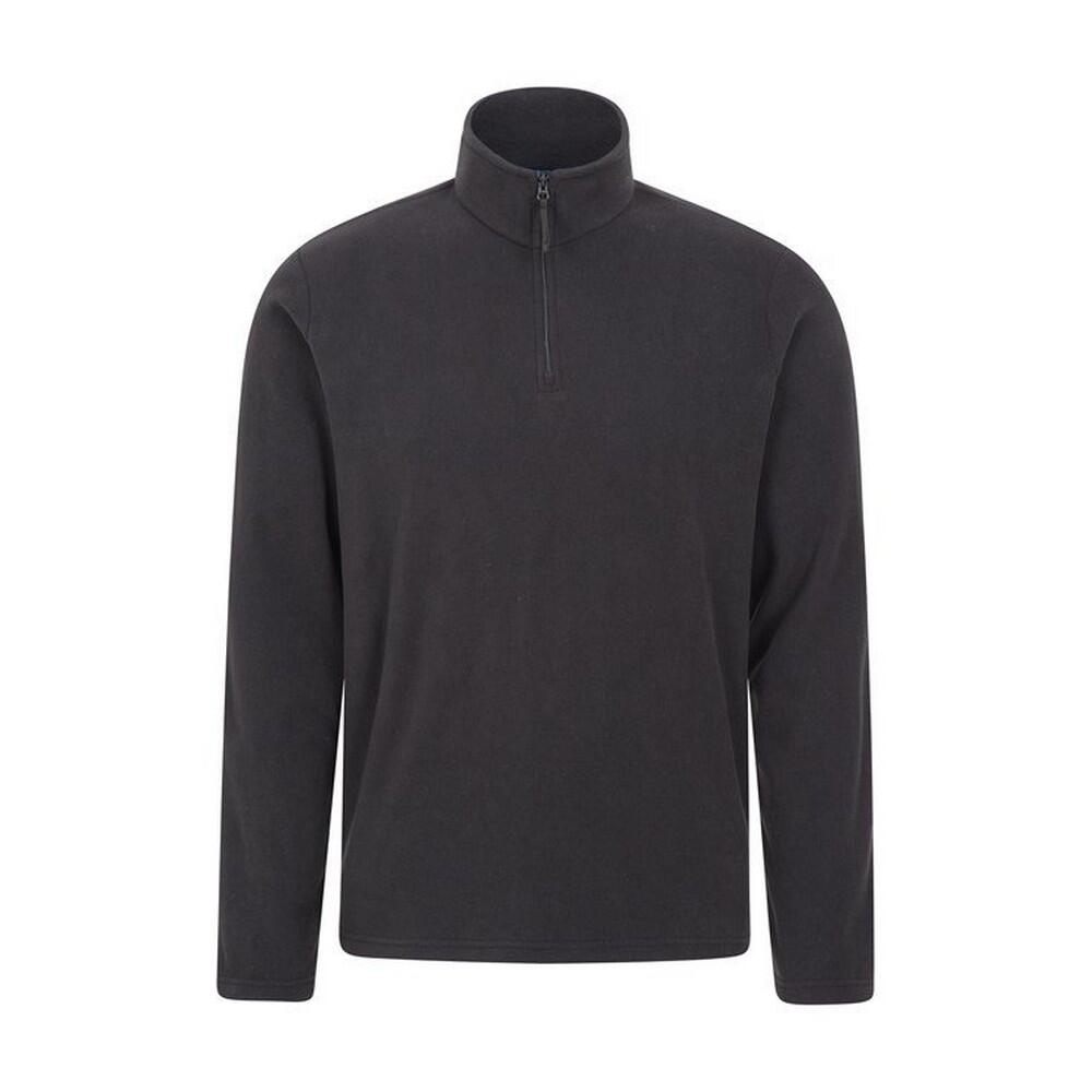 MOUNTAIN WAREHOUSE Mens Camber Fleece Top (Black)