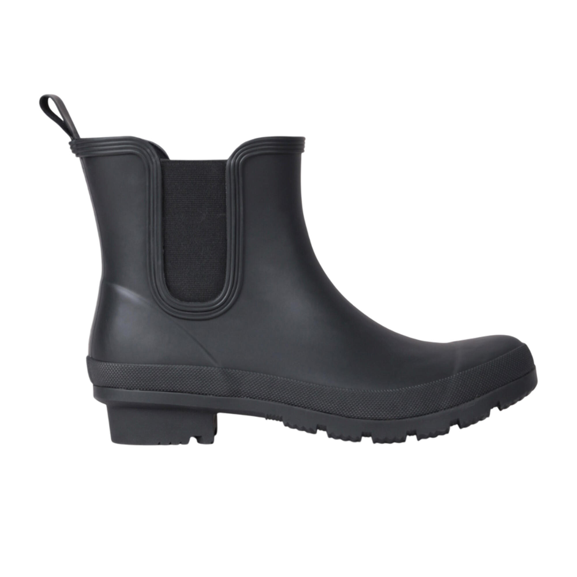 Womens/Ladies Step Wellington Boots (Black) 2/3