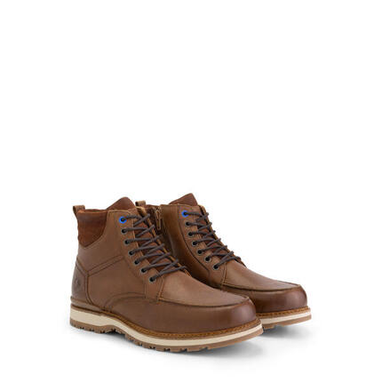 Levring Herren - Schnürboots - Wolle gefüttert - Cognac
