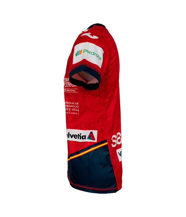 Camiseta Joma España Balonmano Femenino Roja 2025 3/4