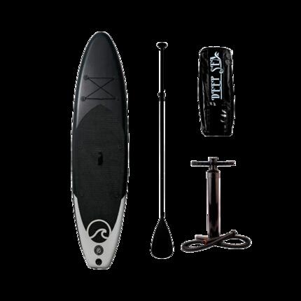 Deep Sea SUP Board Set Pro (300cm), zwart