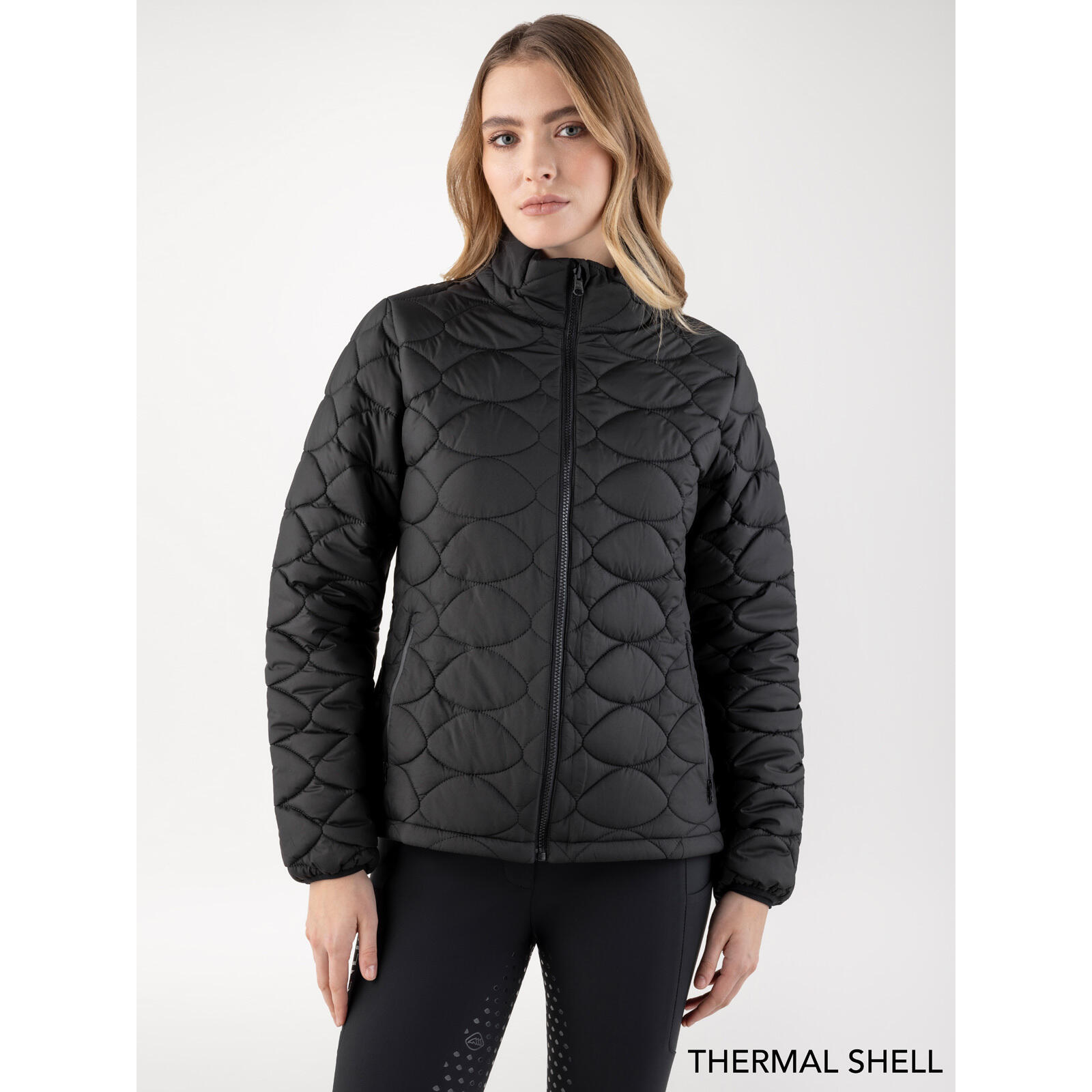 Giacca impermeabile lunga in donna Equiline Cater EQODE BY