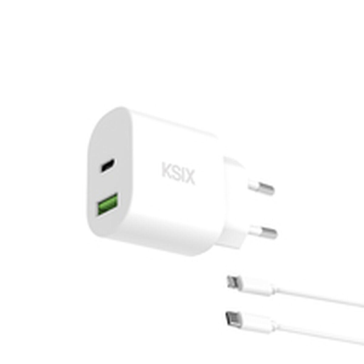 Carregador de Parede KSIX USB-A 2/2
