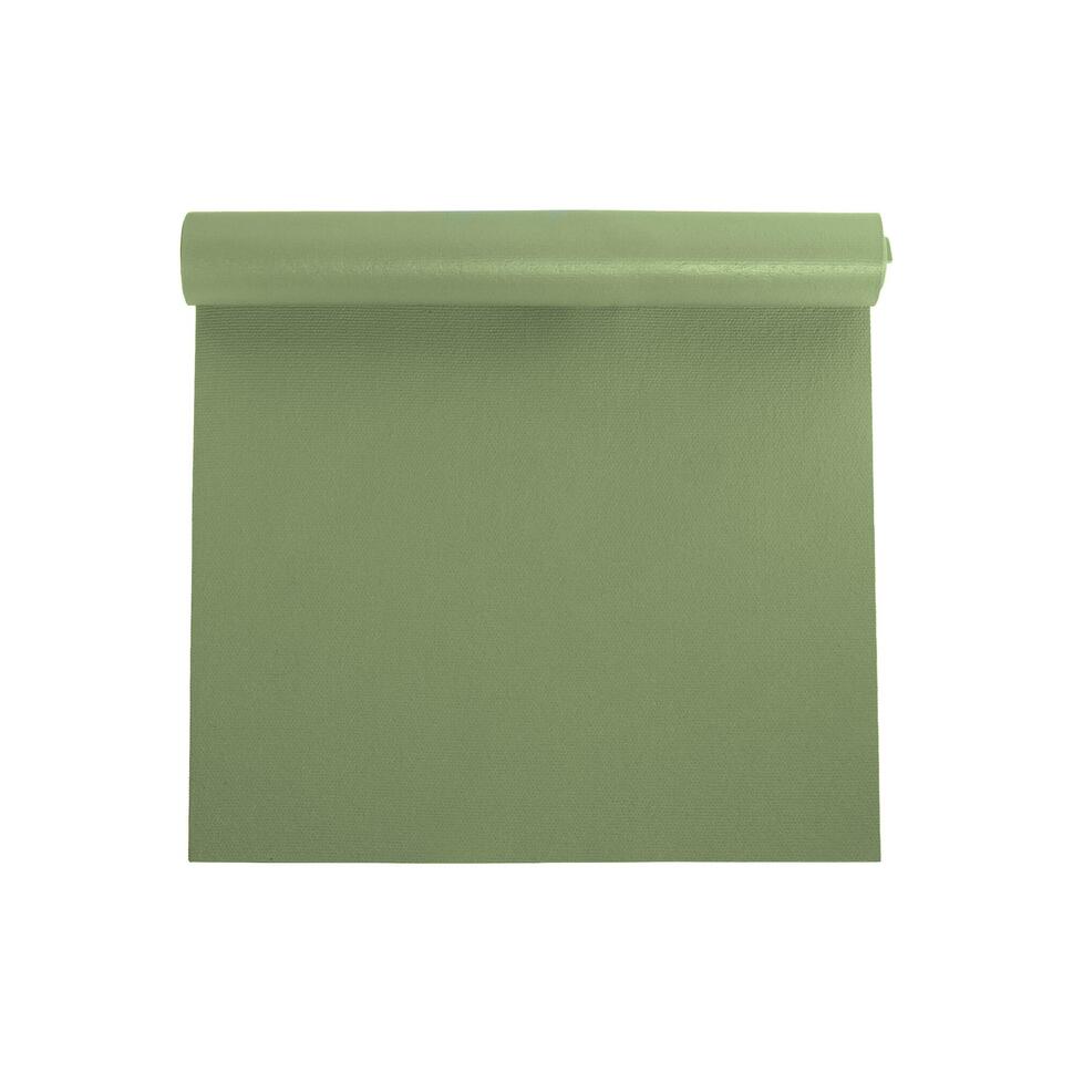 Mata do ćwiczeń antypoślizgowa OMM YOGA Zielona 3mm Joga Fitness