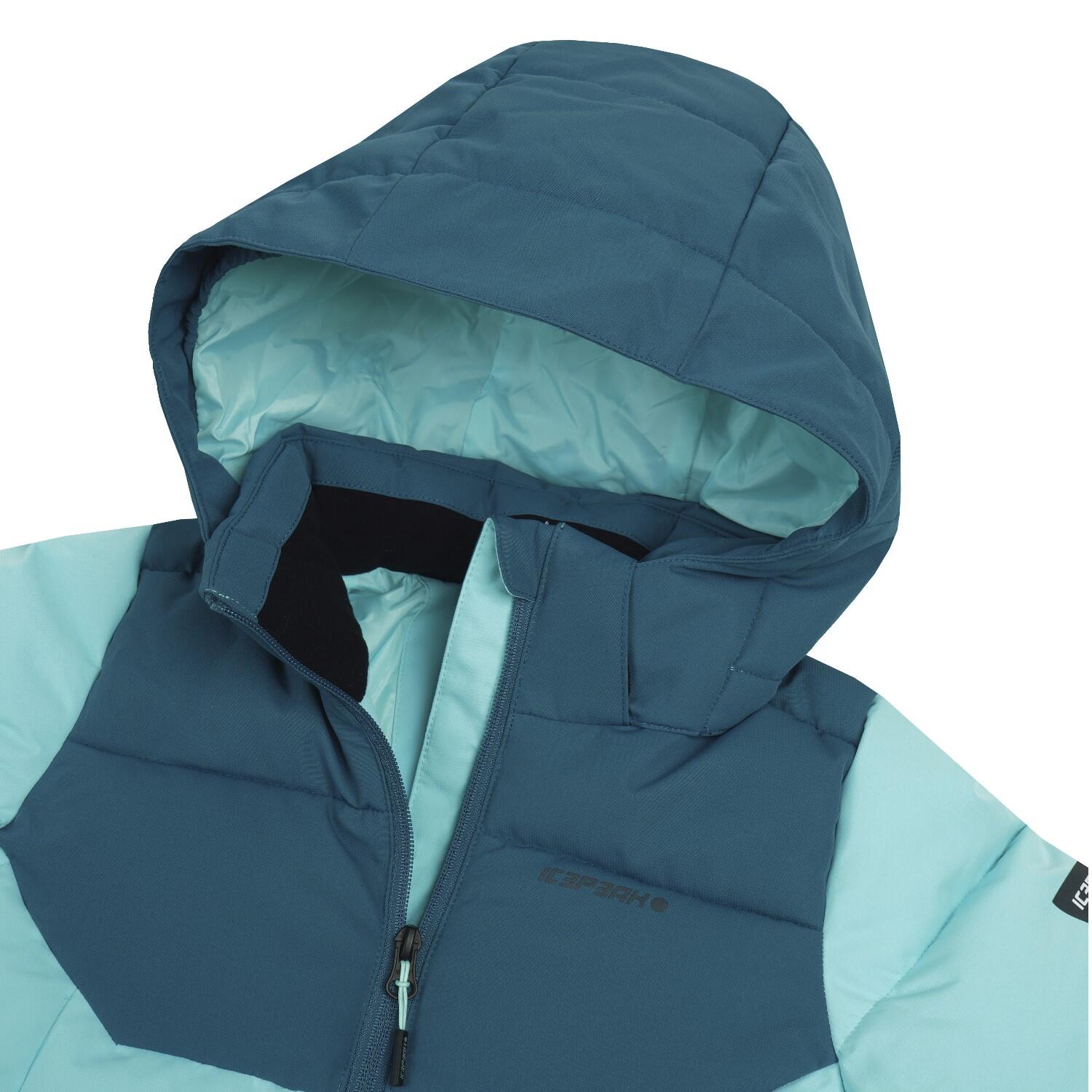 Icepeak Loris Winterjacke für Mädchen mit Kapuze und Schneefang 3/7