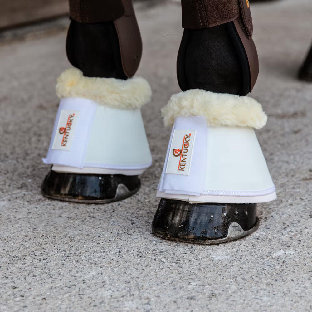 Leather and sheep Bell Boots Kentucky 3/7