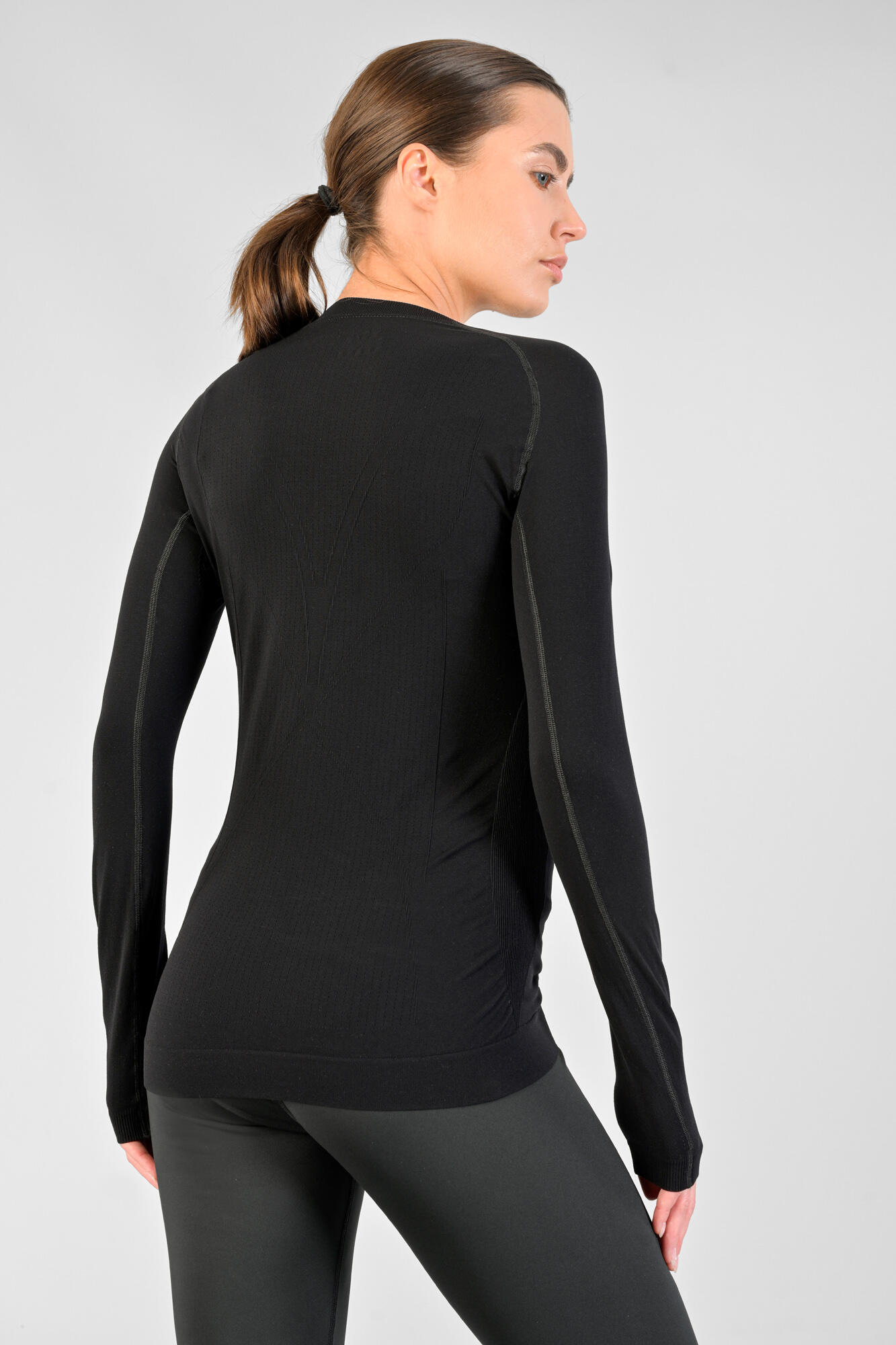 Koszulka z długim rękawem do biegania damska Nessi Sportswear Longsleeve Ultra 2/6