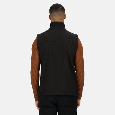 Softshell bodywarmer heren (klassiek rood)