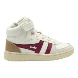 Baskets Garçon Baskets Gola CKA540 Blanc Vert Gola