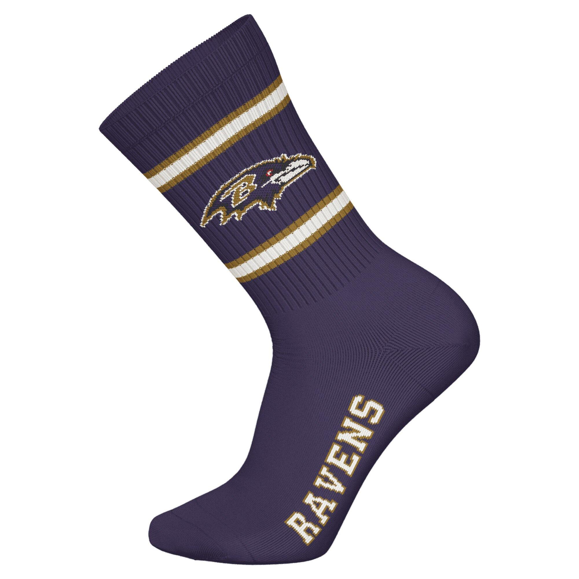 Calcetines Unisex Paquete de 3 Elástico-NFL 3Pack Crew Socks 3/4