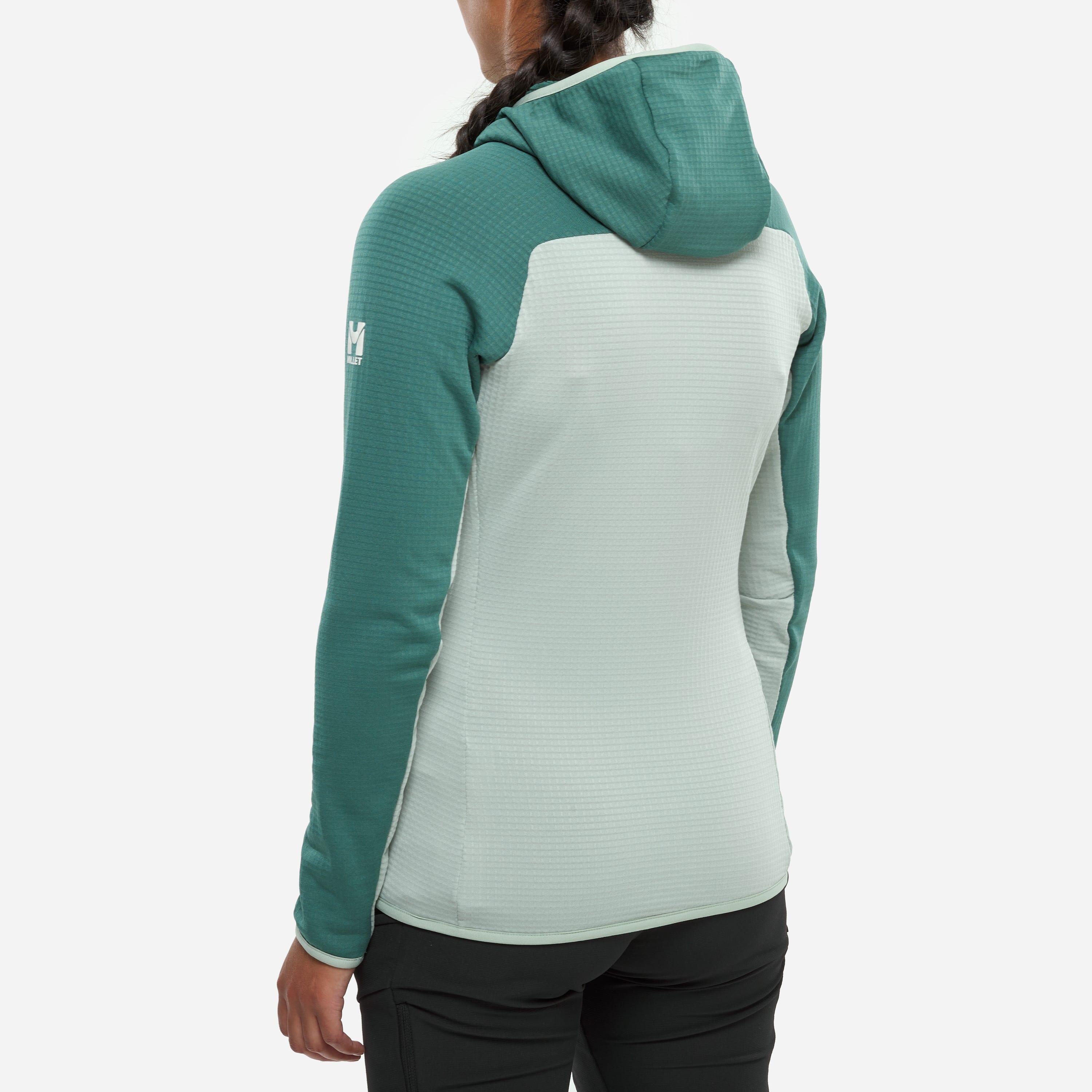 Casaco feminino Millet Fusion Grid Hoodie 4/5