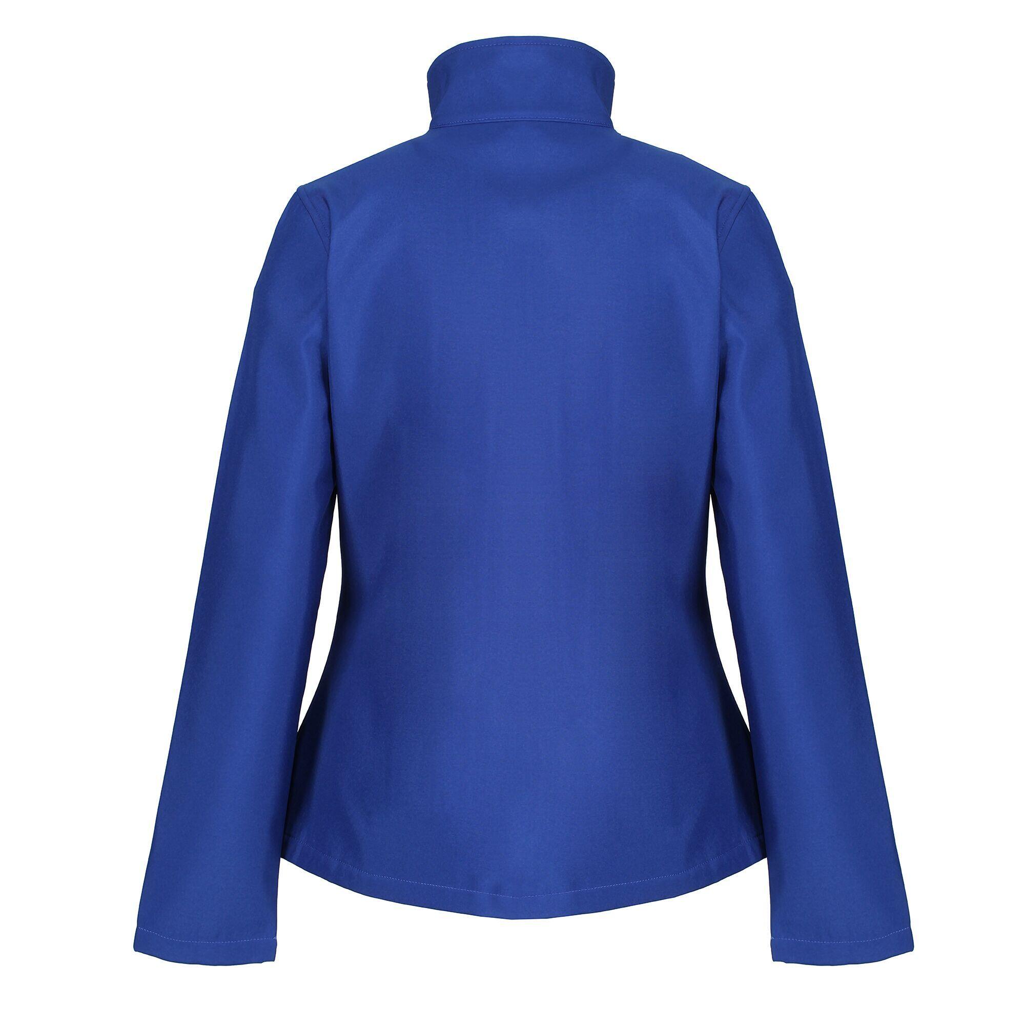 Womens/Ladies Ablaze Printable Softshell Jacket (Royal Blue/Black) 2/5