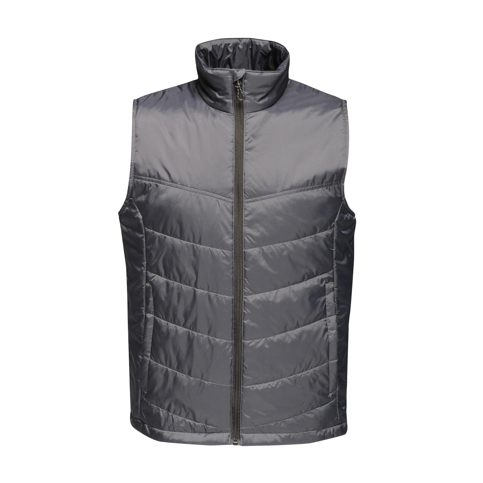 Uomo Gilet imbottito di scena (grigio)