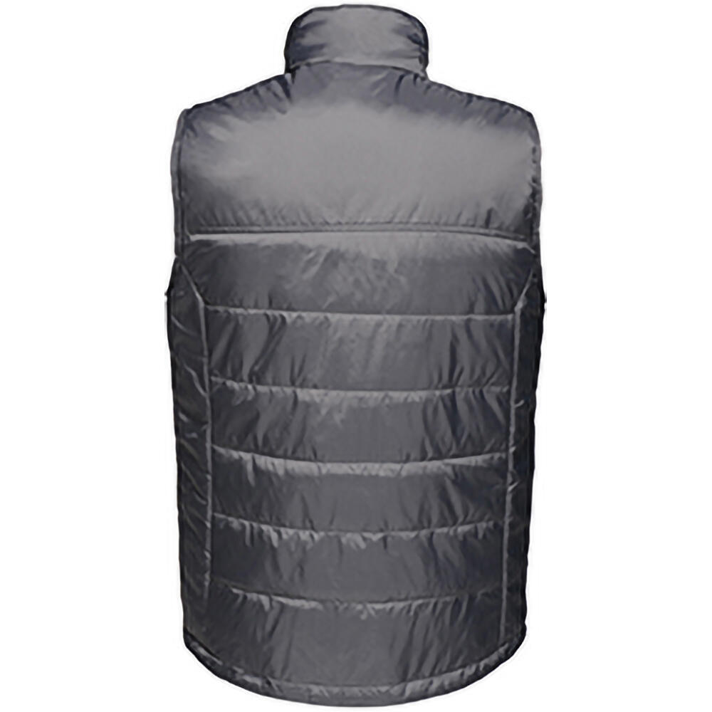 Uomo Gilet imbottito di scena (grigio)