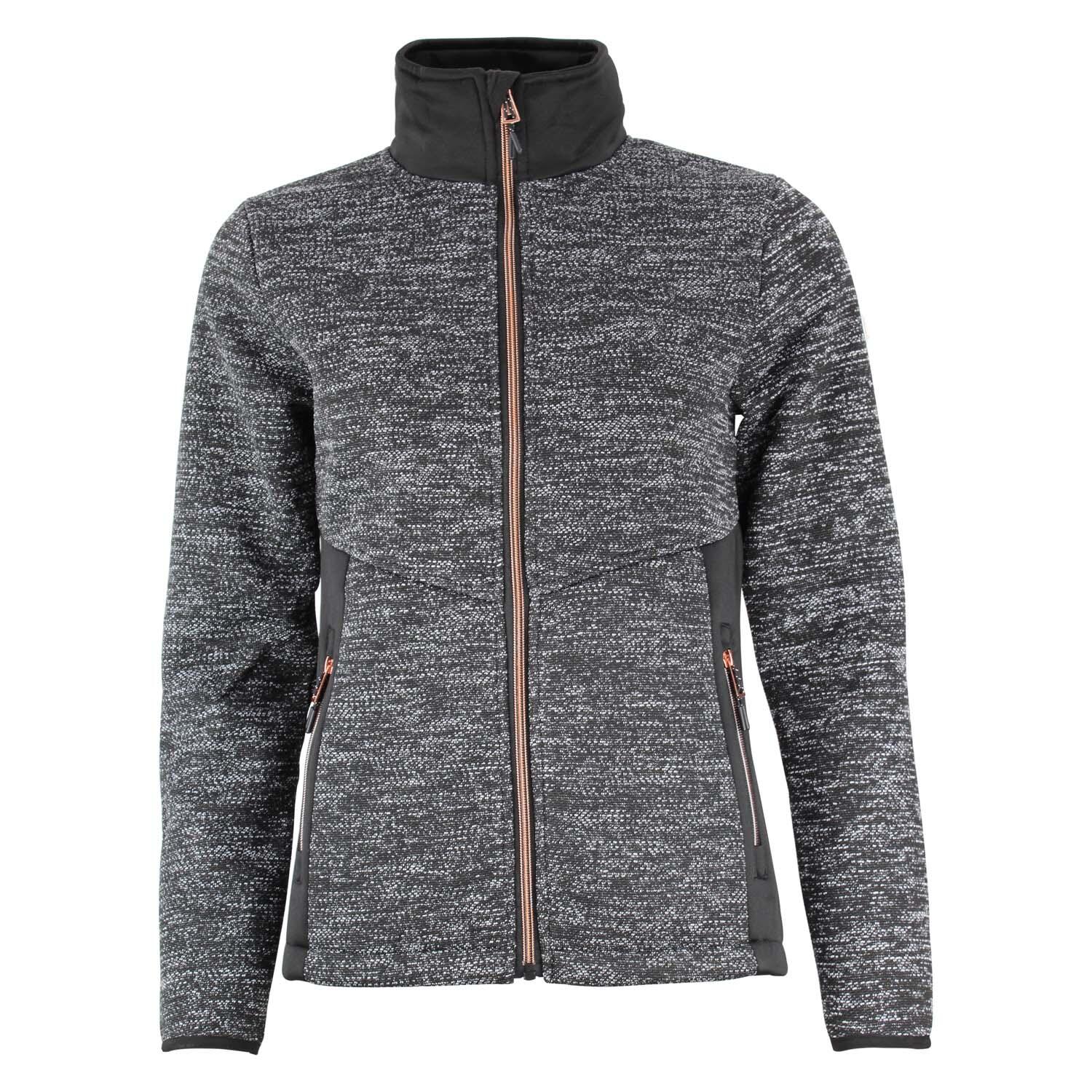 Peak Mountain - Polaire Femme Peak Mountain Acrest - Blouson - Gris|noir - Decathlon